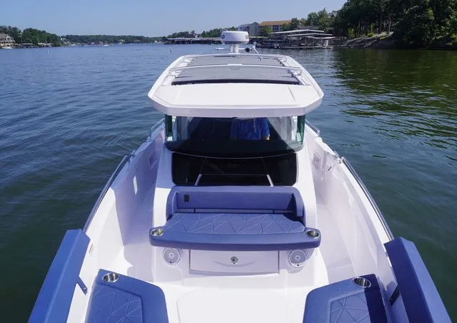 Slide: The Image of Axopar 29 XC Cross Cabin 2025 - 8