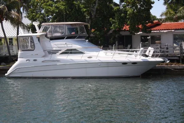 Slide: The Image of Sea Ray 420 Aft Cabin 1997 - 0
