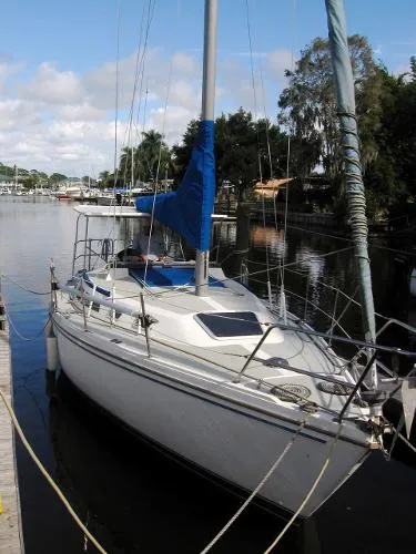 Slide: The Image of Catalina Shoal Draft Wing Keel 1987 - 0
