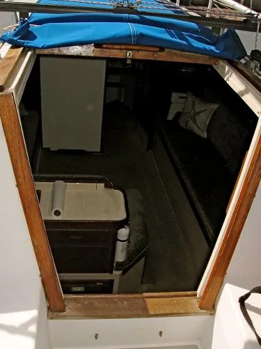 Slide: The Image of Catalina Shoal Draft Wing Keel 1987 - 6
