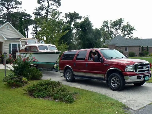 Slide: The Image of Chris-Craft 24 Sedan Fly-Bridge 1957 - 1