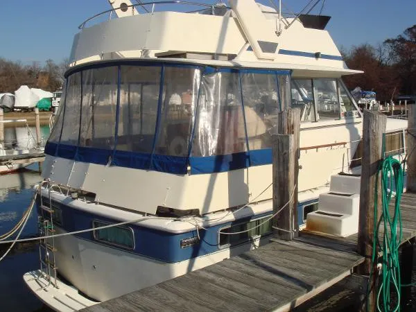 Slide: The Image of Chris-Craft 410 Motor Yacht 1986 - 3