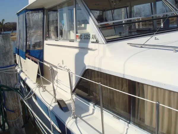 Slide: The Image of Chris-Craft 410 Motor Yacht 1986 - 6