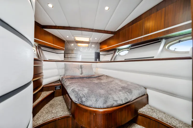 Slide: The Image of Luxurious cabin interior of 2007 Custom NNS Sea Scout 41 yacht. - 21