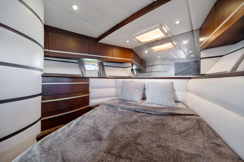 Slide: The Image of Luxurious cabin interior of 2007 Custom NNS Sea Scout 41 yacht. - 25