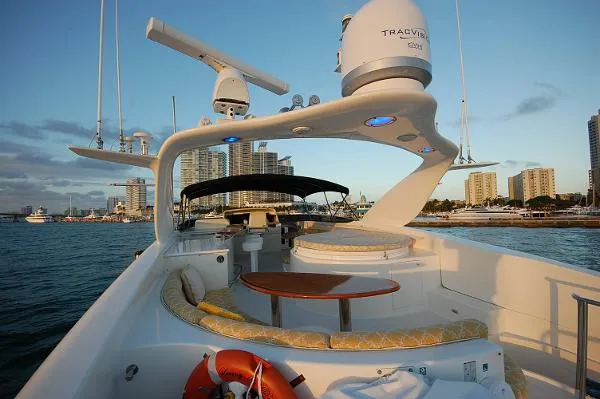 Slide: The Image of Lazzara Yachts 84 Open Bridge 2008 - 4