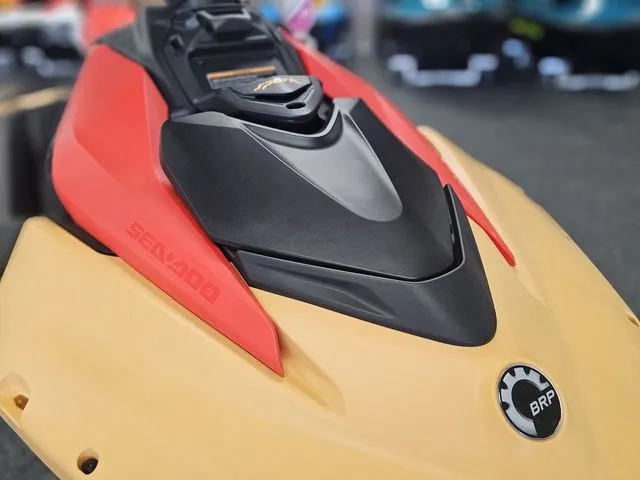 Slide: The Image of Close-up of a 2026 Sea-Doo Spark for 3 jet ski. - 10