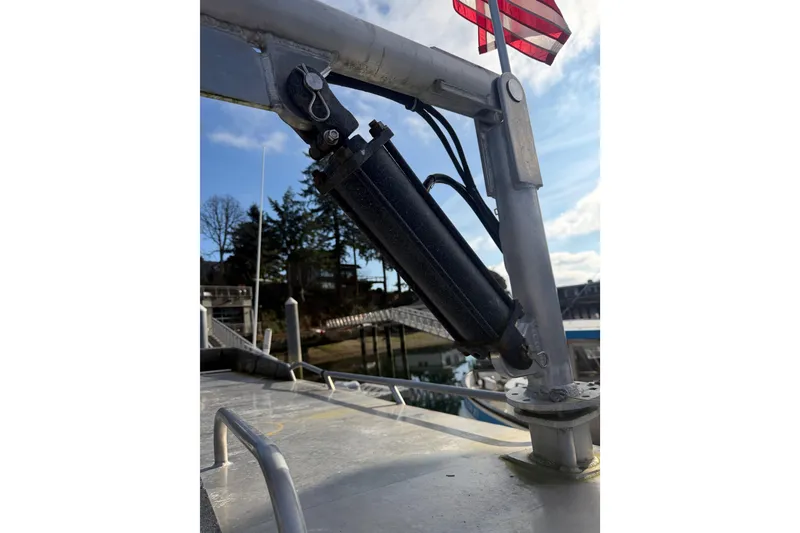 Slide: The Image of Interior of a 2020 Armstrong Marine 35 boat. - 37