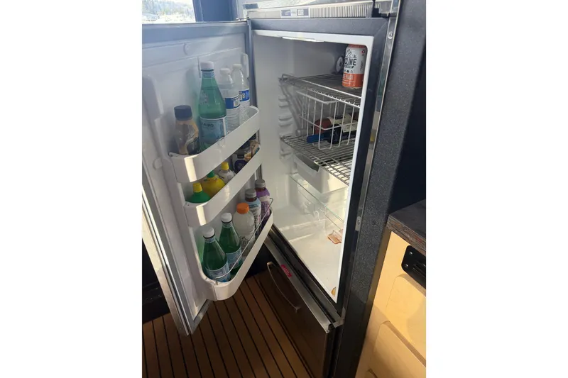 Slide: The Image of Compact bathroom with shower in 2020 Armstrong Marine 35 boat. - 46