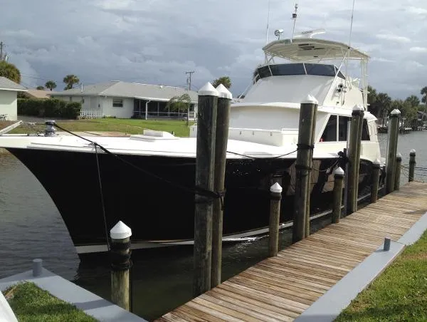 Slide: The Image of Hatteras Convertible Sportfish- Will trade for big Center Console 1975 - 0