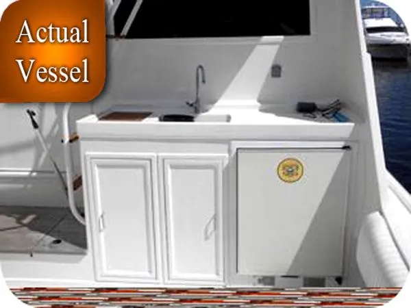 Slide: The Image of Hatteras Convertible Sportfish- Will trade for big Center Console 1975 - 10