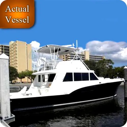 Slide: The Image of Hatteras Convertible Sportfish- Will trade for big Center Console 1975 - 3