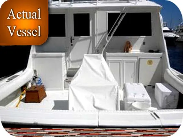 Slide: The Image of Hatteras Convertible Sportfish- Will trade for big Center Console 1975 - 4