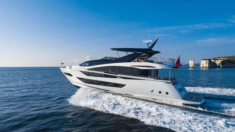 Slide: The Image of Sunseeker 88 Yacht 2026 - 1