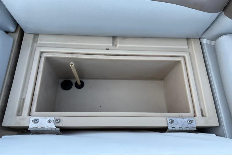 Slide: The Image of Open storage compartment in a 2014 Veranda Fishing V2075-F2 boat. - 49