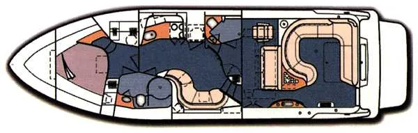 Slide: The Image of Sea Ray 450 Sundancer w/420hp Cats 1998 - 2