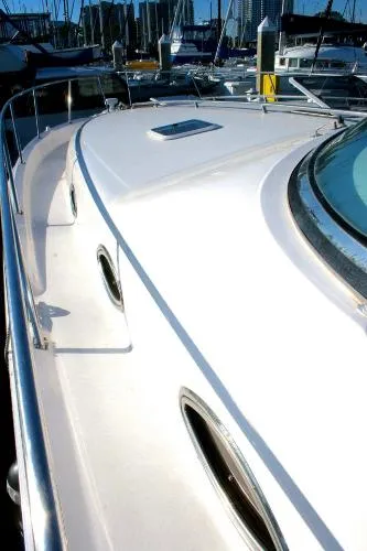 Slide: The Image of Sea Ray 450 Sundancer w/420hp Cats 1998 - 8
