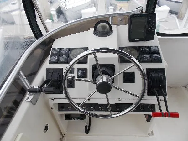 Slide: The Image of Luhrs 3400 Motor Yacht 1990 - 2