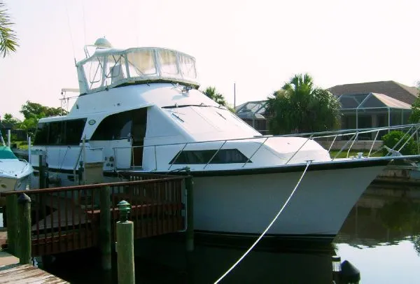 Slide: The Image of Ocean Yachts 48 Aft Cabin Motor Yacht 1990 - 0