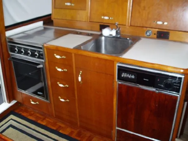 Slide: The Image of Ocean Yachts 48 Aft Cabin Motor Yacht 1990 - 10