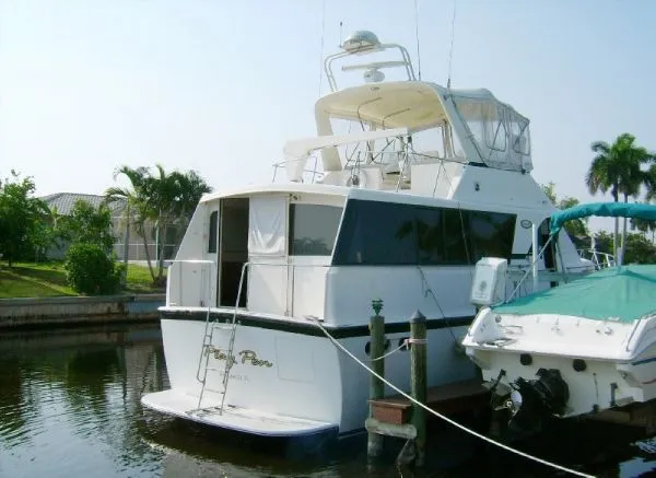 Slide: The Image of Ocean Yachts 48 Aft Cabin Motor Yacht 1990 - 2