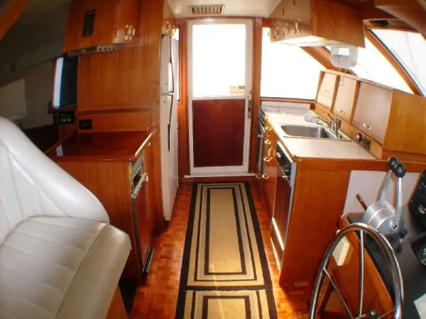 Slide: The Image of Ocean Yachts 48 Aft Cabin Motor Yacht 1990 - 6