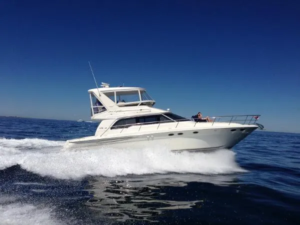 Slide: The Image of Sea Ray 480 Sedan Bridge 1999 - 0