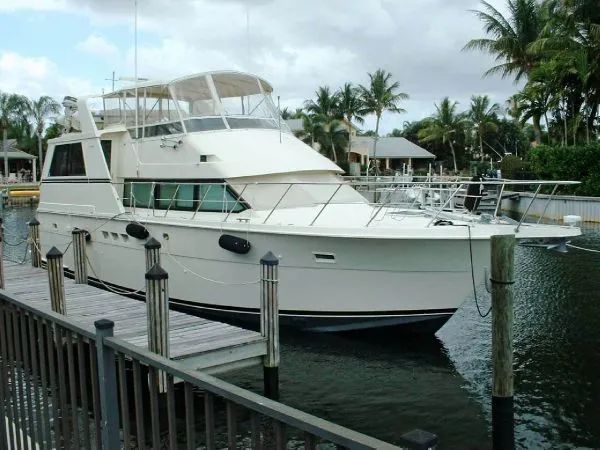 Slide: The Image of Hatteras 52 Cockpit Motor Yacht 1991 - 0