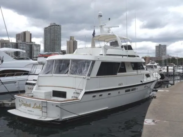 Slide: The Image of Hatteras 67 Cockpit Motor Yacht 1989 - 0