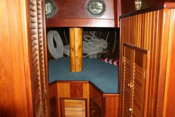 Slide: The Image of George Stadel Schooner built by Atlantic Boat Works 1975 - 2