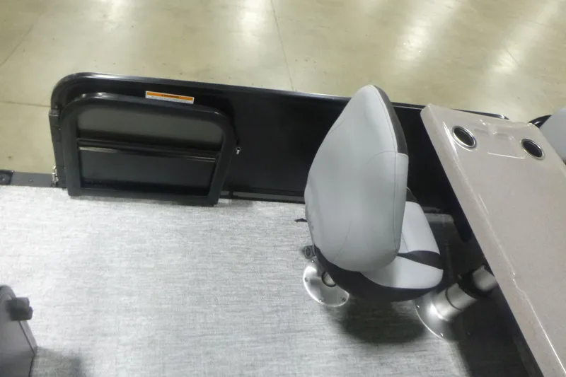 Slide: The Image of 2026 Premier 230 Sunsation RS interior with seating and table setup. - 22