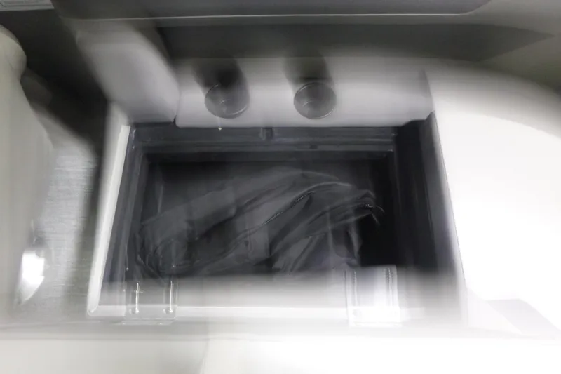 Slide: The Image of Interior storage compartment of 2026 Premier 200 Sunscape RF boat. - 20