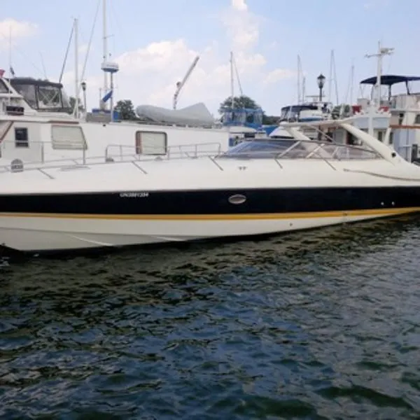 Slide: The Image of Sunseeker Superhawk 48 1997 - 8