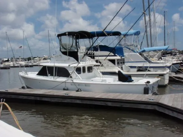 Slide: The Image of Bertram 31 Flybridge Cruiser 1976 - 2