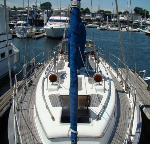 Slide: The Image of Lord Nelson 35 Cutter 1986 - 10