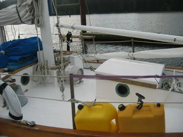 Slide: The Image of George Buehler Coastal Cruiser Elmer Atkin sailboat 1988 - 5