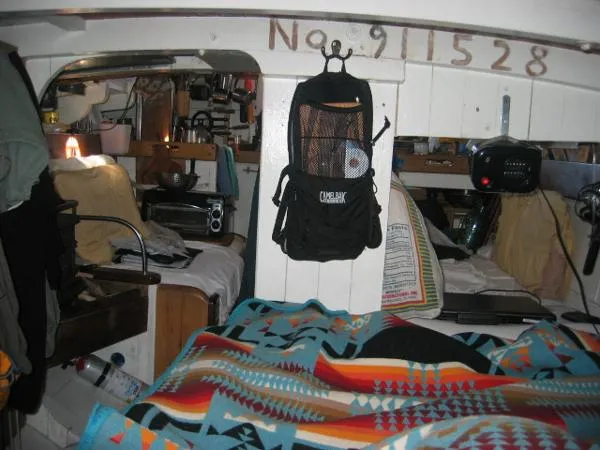 Slide: The Image of George Buehler Coastal Cruiser Elmer Atkin sailboat 1988 - 7