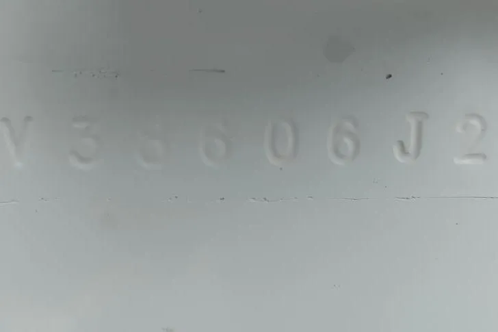 Slide: The Image of Hull identification number on 2013 Jupiter 38 Cuddy boat. - 13