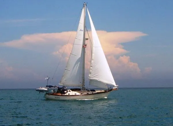 Slide: The Image of TaShing Baba 40' Cutter 1990 - 0