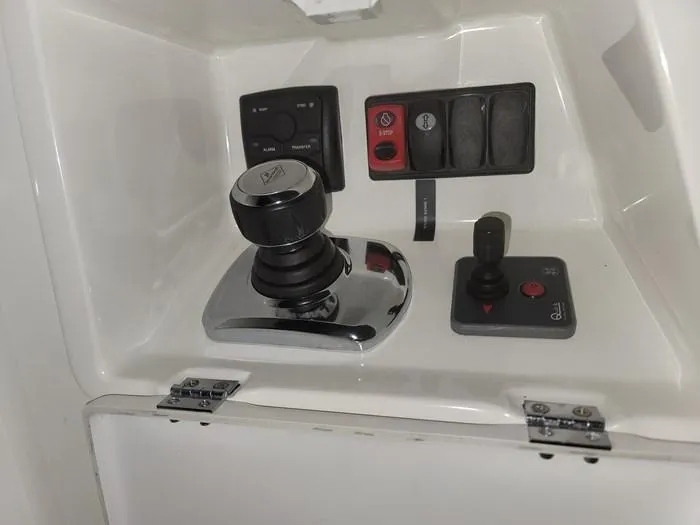 Slide: The Image of Prestige 560 yacht control panel, 2016 model. - 14