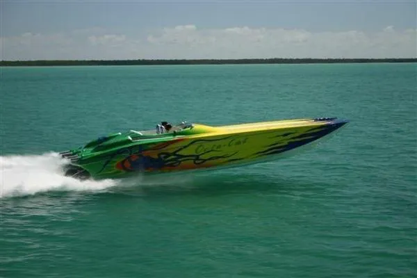 Slide: The Image of Nor-Tech 3600 Supercat Twin 850 Chiefs 2004 - 0