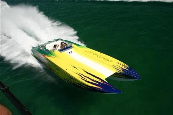 Slide: The Image of Nor-Tech 3600 Supercat Twin 850 Chiefs 2004 - 4