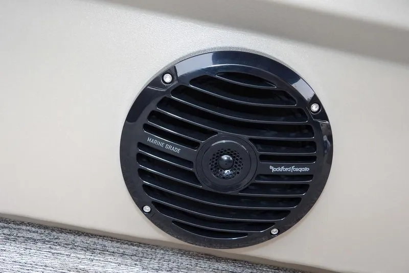 Slide: The Image of Marine-grade speaker on 2026 Bennington S Swingback 21 SSB boat. - 34
