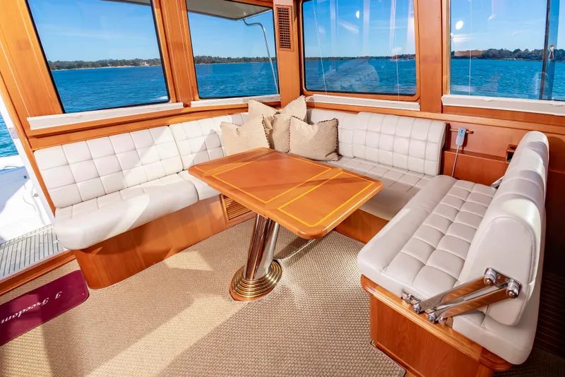 Slide: The Image of Interior of 2005 Grand Banks 49 Eastbay SX yacht. - 20