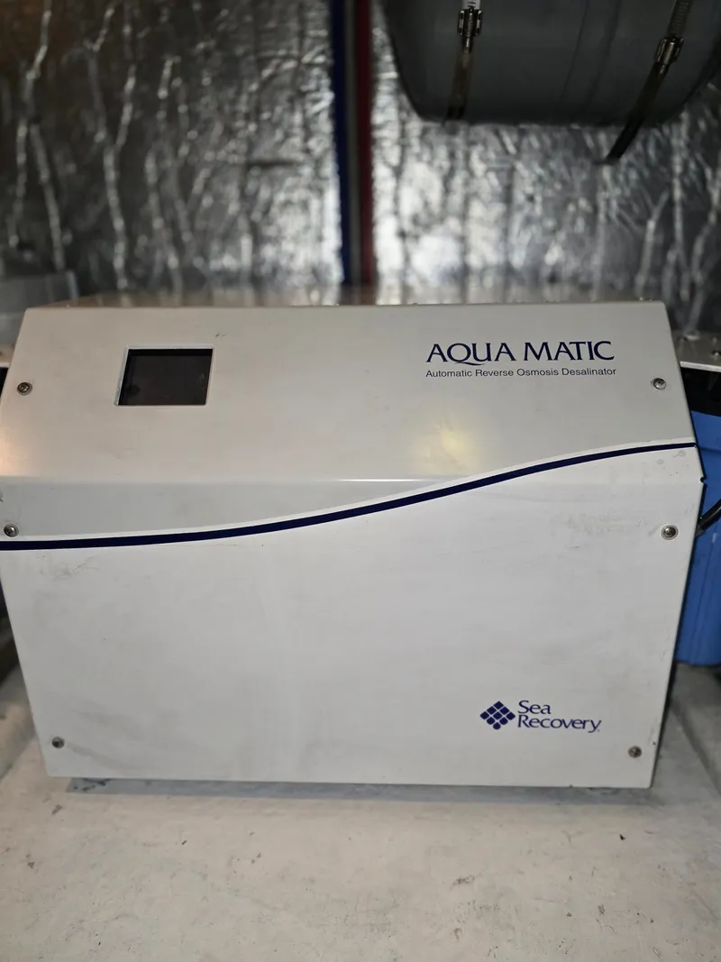 Slide: The Image of Aqua Matic desalination unit on Navigator 44C, year 2005. - 45