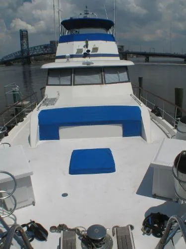 Slide: The Image of Hatteras 58 Yacht Fisherman 1972 - 5