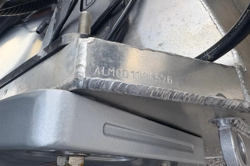 Slide: The Image of 2026 Alera M 25L metal component with serial number ALM00114K526. - 16