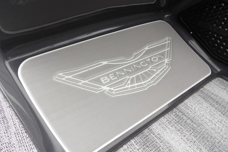 Slide: The Image of Bennington M L-Bench 22 ML 2026 logo on sleek metallic surface. - 22
