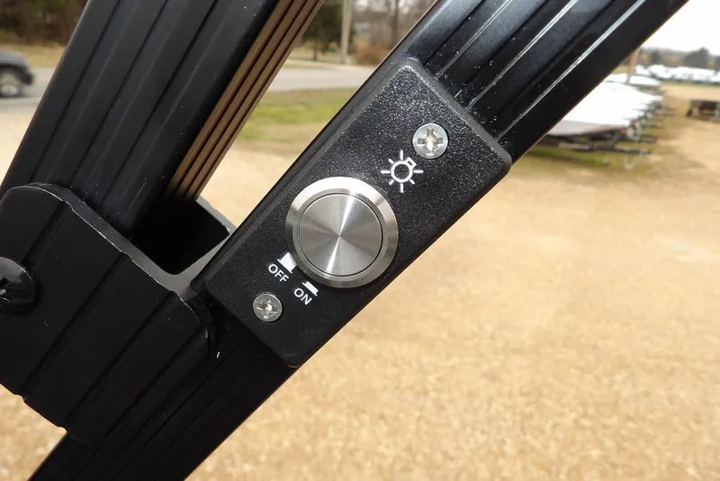 Slide: The Image of Close-up of a Bennington M L-Bench 22 ML 2026 light switch. - 35