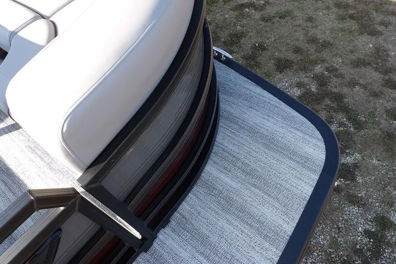 Slide: The Image of 2026 Bennington M Quad Bench 22 MFB boat, featuring sleek design and comfortable seating. - 9